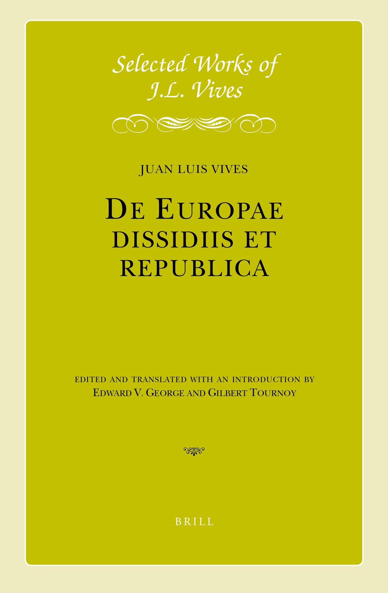 De Europae dissidiis et republica
